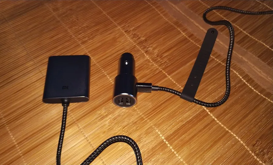 Оригинальное автомобильное зарядное устройство Xiaomi QC3.0 быстрая версия Расширенный аксессуар USB-A USB-C двухпортовый Выход Smart