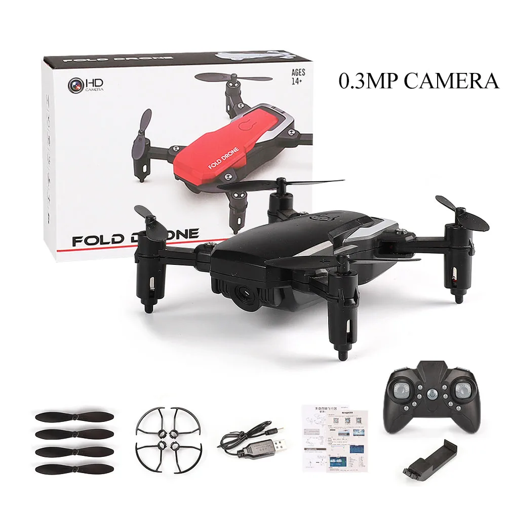 0.3MP Camera Камера дроны wifi FPV с/без широкоугольного 0.3MP и 2MP 720P HD камера с высоким режимом удержания складной Радиоуправляемый квадрокоптер Дрон - Цвет: 0.3MP Camera