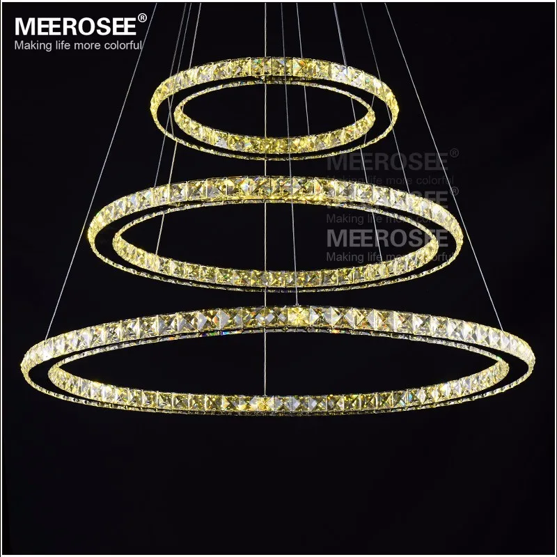 Modern Chandeliers Lighting K9 Crystal Chrome Pendant Hnaging Lamp For Living Room Bedroom Indoor Luces Led Decoracion | Освещение