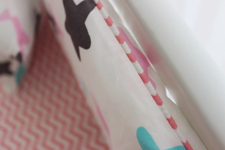 

4-10 Pcs Colorful Stars Design 100% Cotton Soft And Comfortable Bedsheet Set,Baby Crib Bedding Set,Linen For Children In Bed