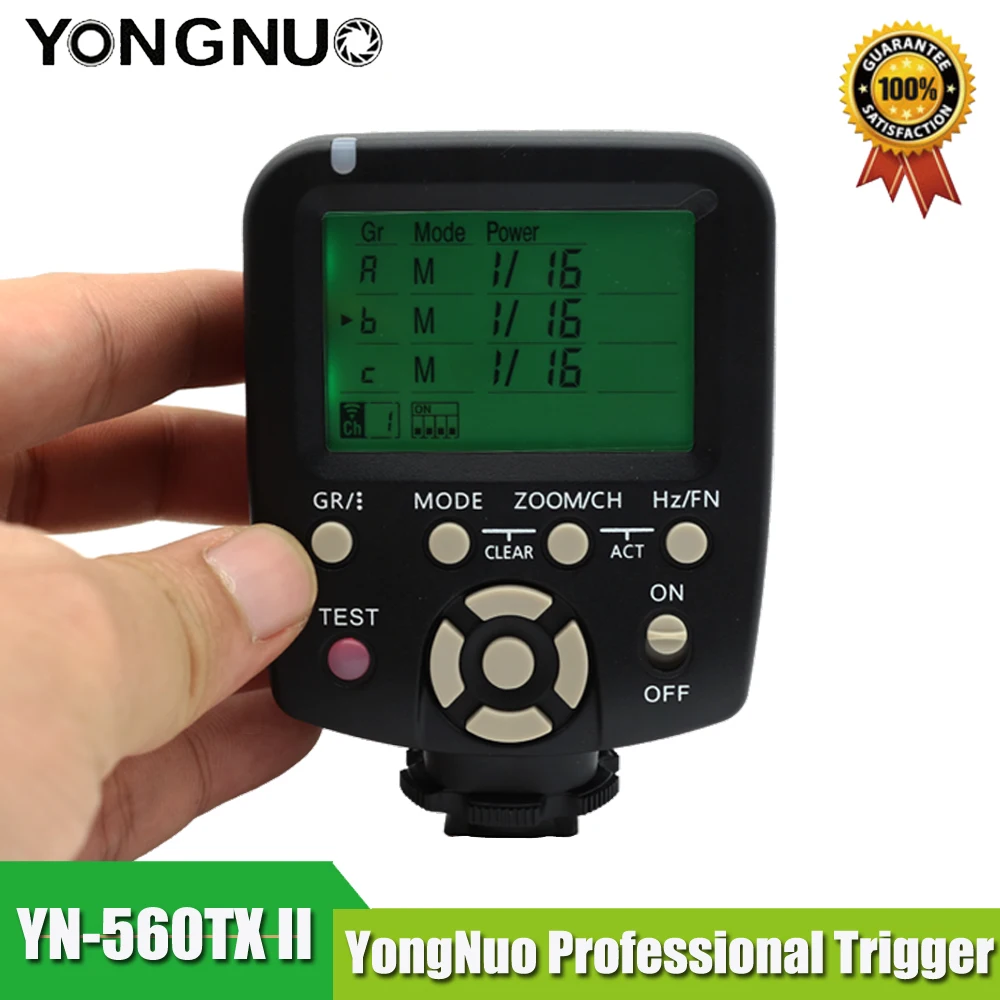 Беспроводной контроллер вспышки Yongnuo YN560-TX N II и Commander для YN-560III YN-560TX YN560TX Speedlite Nikon