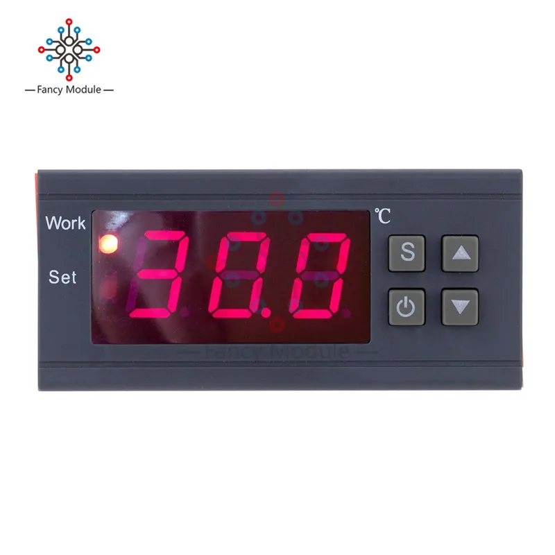 Цифровой регулятор температуры MH1210W 90 250V 10A 220V термостата с датчиком 50 ~ 110C
