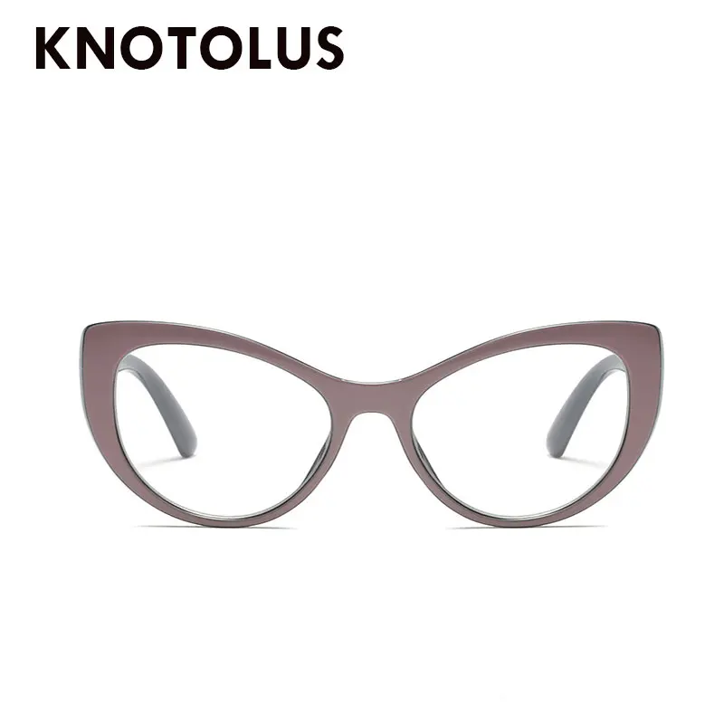 Knotolus кошачий глаз толстые оправы для очков женские сексуальные ретро стили
