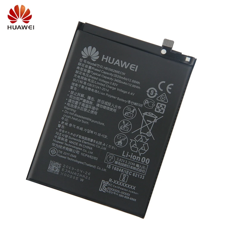 Аккумулятор для телефона huawei HB396286ECW для huawei Honor 10 Lite Honor10 Lite Pour P Smart 3400 мАч сменный аккумулятор+ инструмент