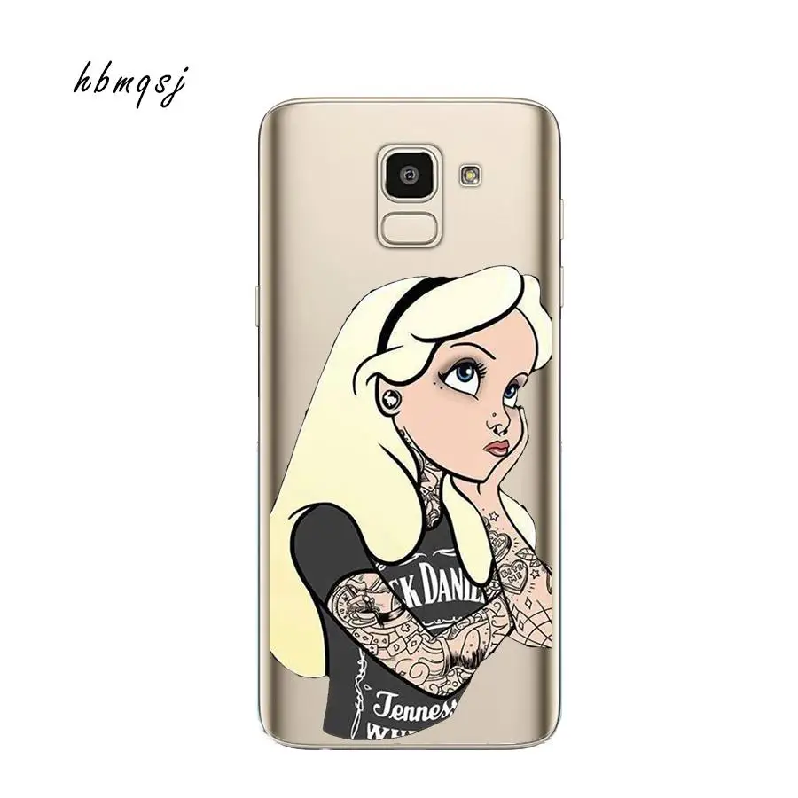 Funda для samsung galaxy j6 j8 2018 j7 j5 2017 чехол из мягкого силикона с рисунком Оригинальный