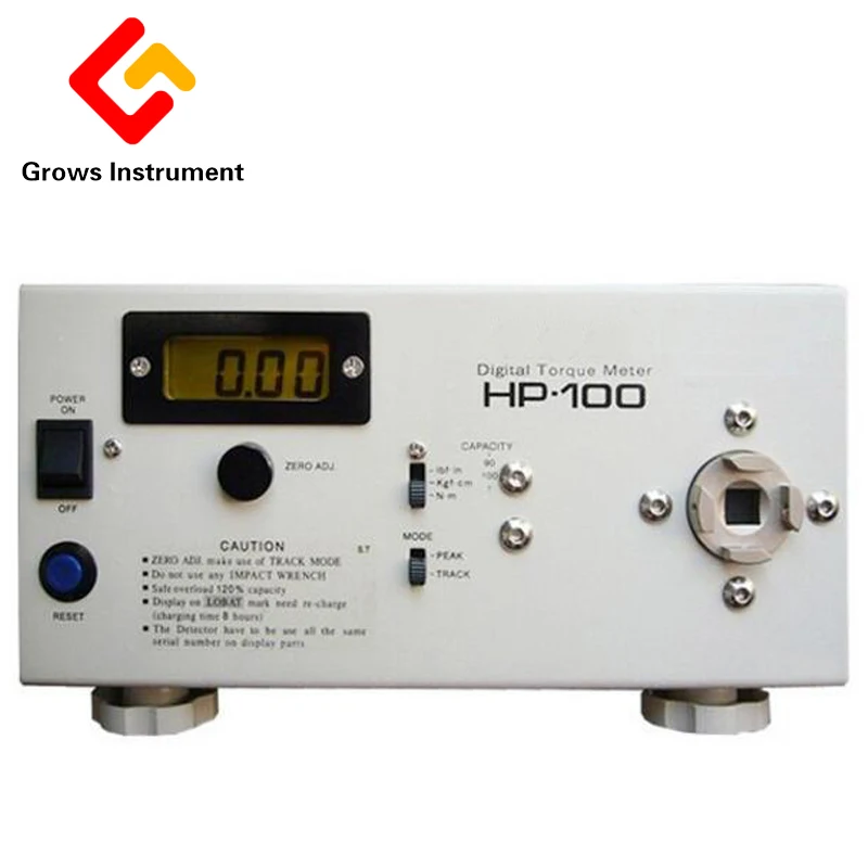Цифровой измеритель крутящего момента HP 100 цифровой гаечный ключ прибор для