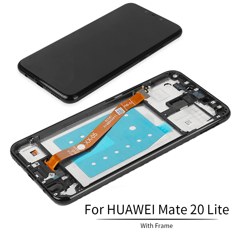 Оригинальный ЖК экран 6 3 дюйма для HUAWEI Mate 20 Lite сменный сенсорный с рамкой SNE LX1