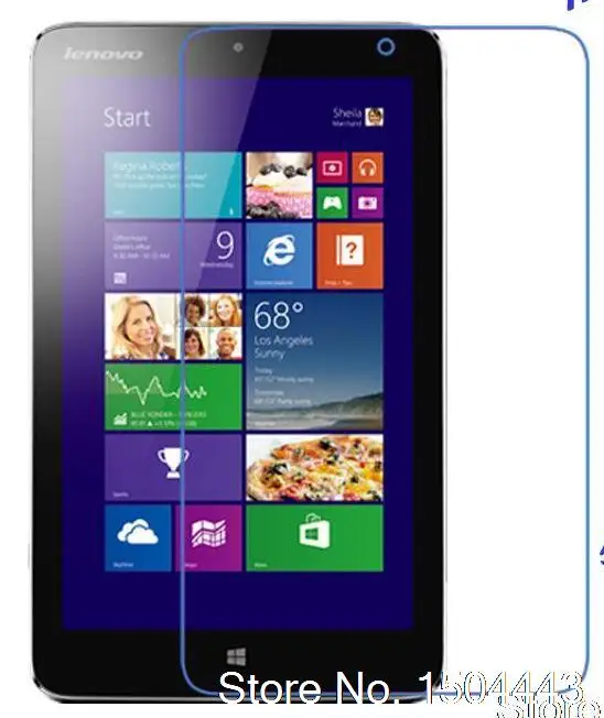 Для Lenovo MIIX 3 830 miix3-830 7 85 дюймов высокопрозрачная Защитная пленка для экрана против
