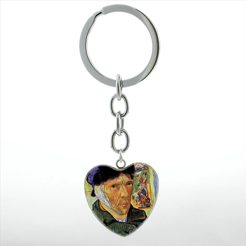 Известного голландского художника Винсента Ван Гога картина брелки Кольцо