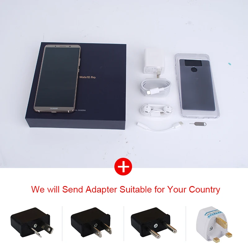Huawei коврики 10 PRO 4G LTE смартфон 6 0 ''kirin 970 2160x1080 3 камеры отпечаток пальца NFC