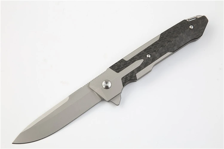 MIKER Kranos Camping knives Hunting Flipper folding knife S35VN blade tactical Titanium Handle Outdoor Survival EDC tools | Инструменты