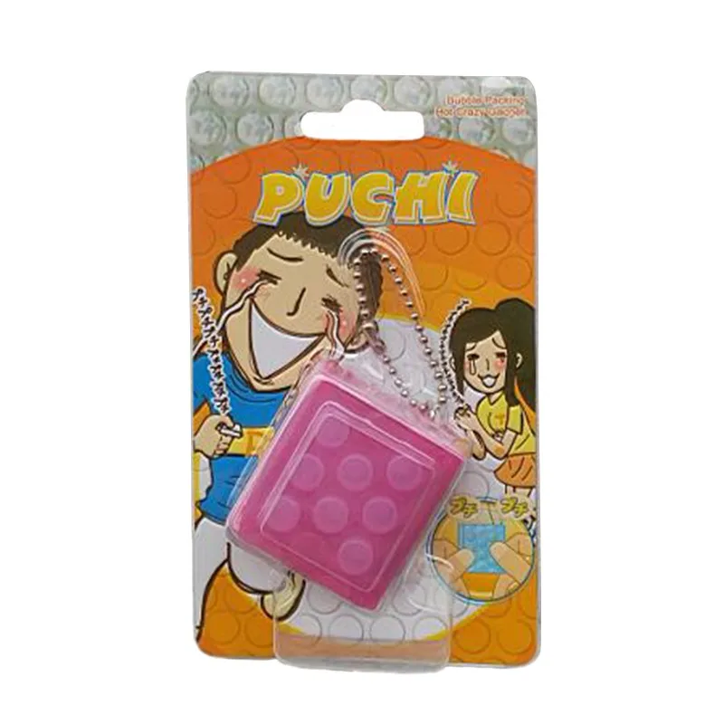 6 цветов сжимаемые игрушки для снятия стресса пузырьковая упаковка Сумасшедший