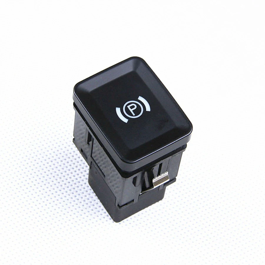 2 шт. TUKE OEM 5ND941431B 3CO927225B EPB хромированная Автомобильная Электронная Кнопка тормоза +