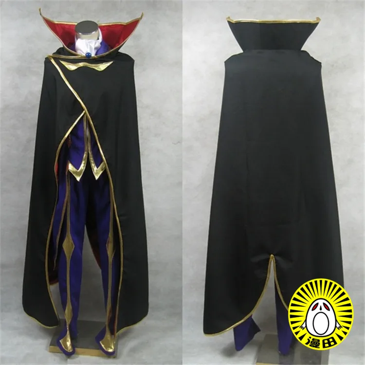 

Аниме код Geass R2 Zero Lelouch Косплей костюмы вечерние модная Униформа костюм для хеллоуина/рождества на заказ любой размер