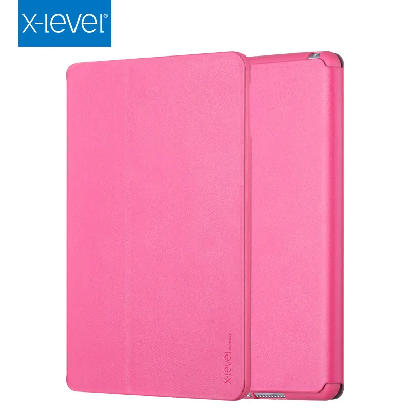 X-Level кожаные флип-Чехлы для нового iPad 9 7 дюйма 2017 2018 Премиум ультратонкий спальный