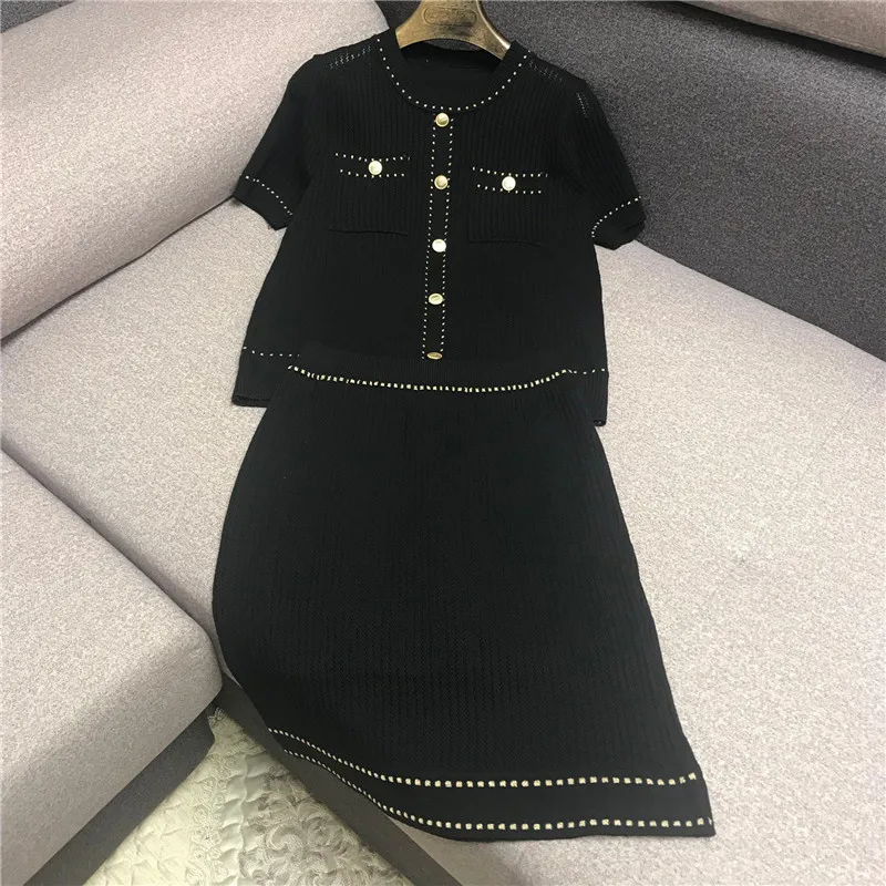 Женский комплект из двух предметов однотонный декоративное пальто с пряжкой и