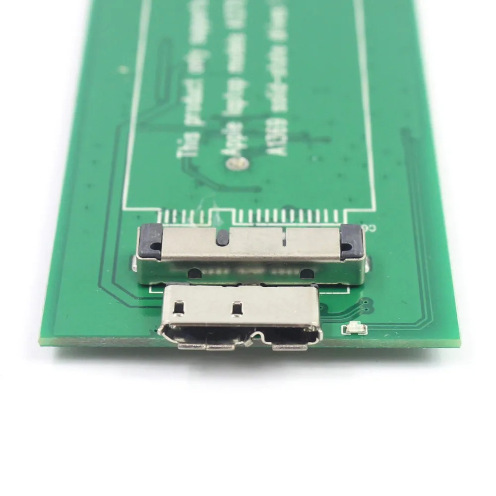 Алюминиевый сплав USB 3,0 SSD жесткий диск корпус адаптер конвертер для 2010 2011 Macbook Air A1369 A1370 MC503 MC506 MC969 MC965