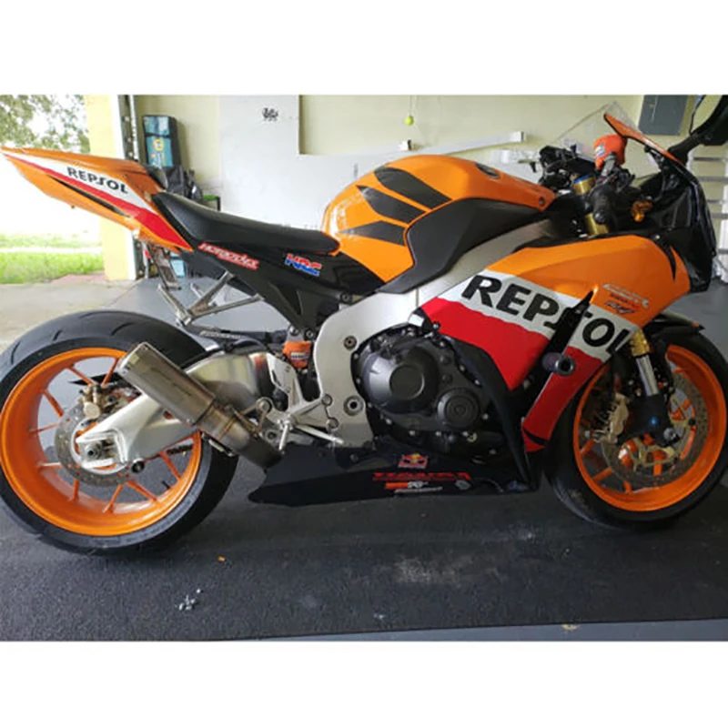 CBR1000RR выхлопная система для мотоцикла, выхлопная труба глушителя, Соединительная труба для Honda CBR1000RR 2008-2011 2013