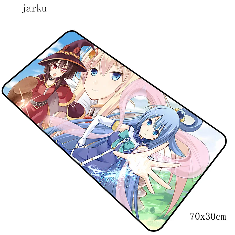 Size700x300x3mm Megumin коврик для мыши 700x300x3 мм компьютерная мышь игровой мат красивый геймпад геймер подарок игровой коврик для мыши офисный коврик для мыши - Цвет: Size700x300x3mm