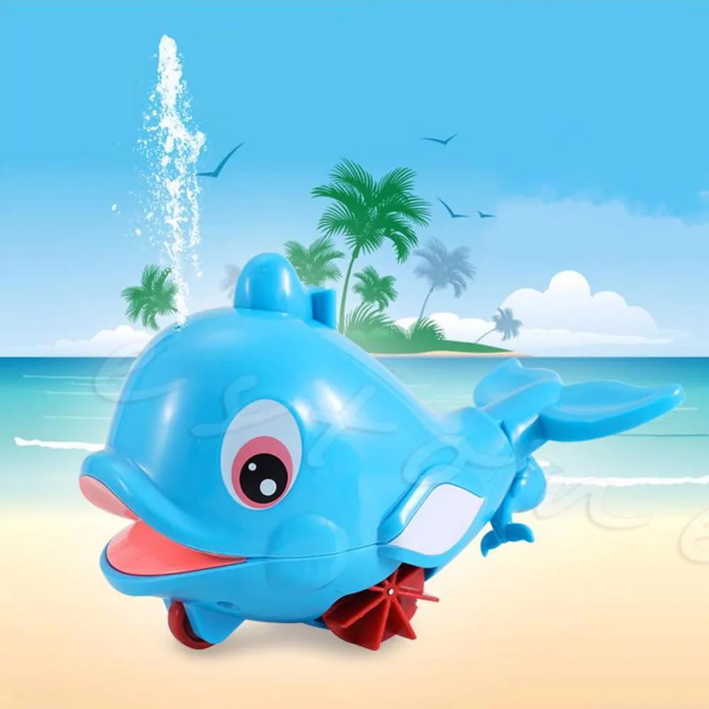 1 шт. пластиковая игрушка для купания в форме Кита|bathing toy swimming|bath toystoddler bath toys |
