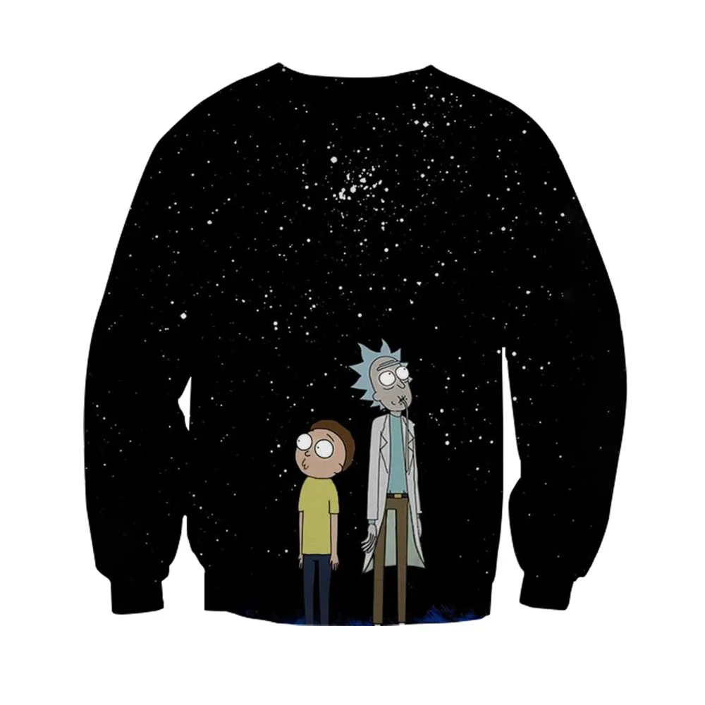 Рик и Морти Sweartshirt для мужчин женщин мужской s обувь мальчиков девочек Кофты