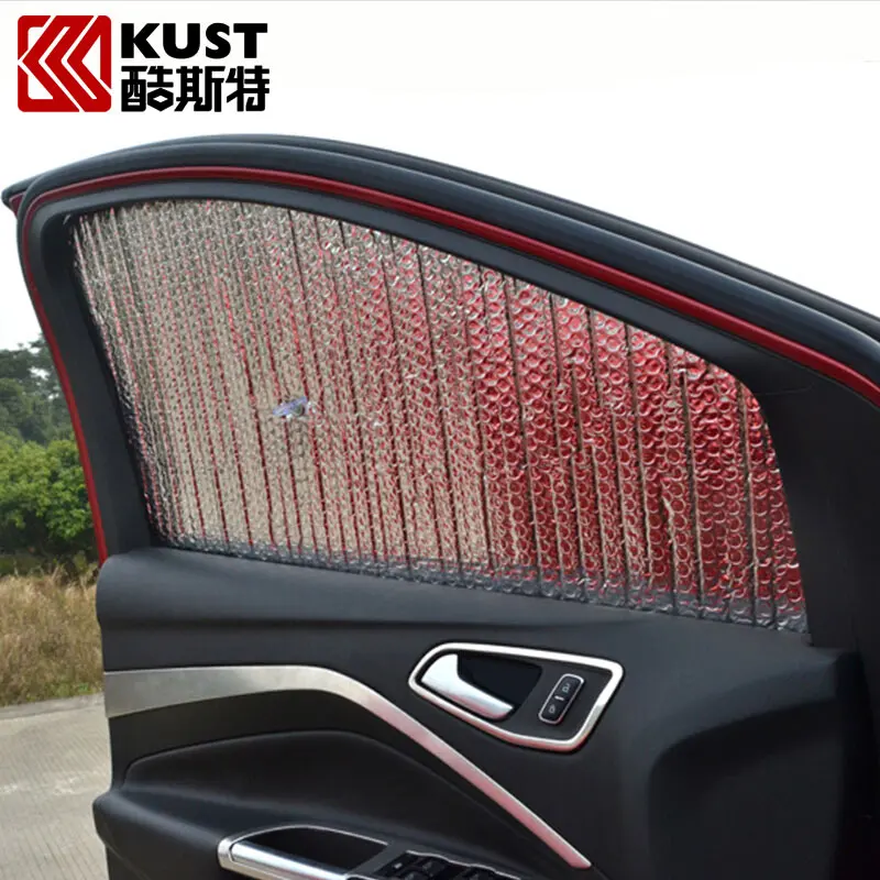 KUST Anti UV 8 шт. оконные солнцезащитные козырьки солнцезащитный козырек для Kuga 2017 все