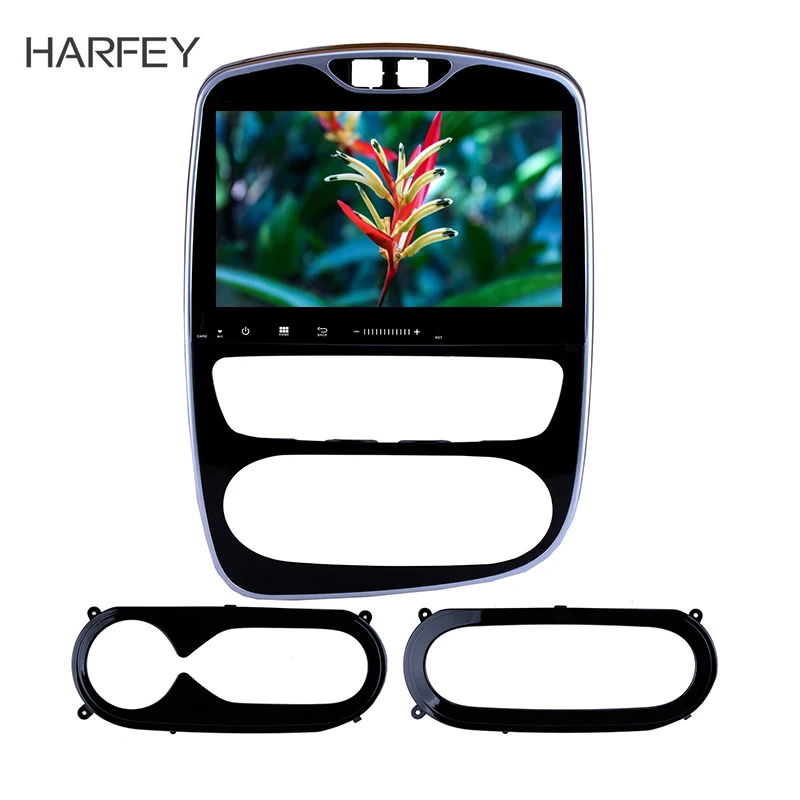 Автомагнитола Harfey 10 1 дюйма GPS Android 0 для Renault Clio Digital/Analog (AT) 2016 2017 2018 FM RDS Wi Fi