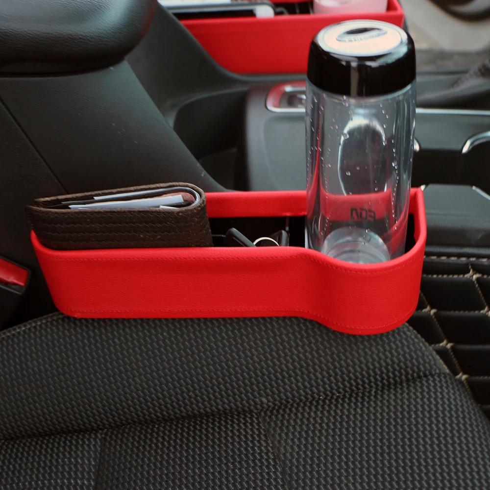 Car Seat Seam Wedge Cup Storage Box for BMW 1/2/3/4/5/6/7 Series E90 E91 E92 E93 F30 F35 F36 F20 F10 F15 F13 M3/5 X1 X3 X5 X6