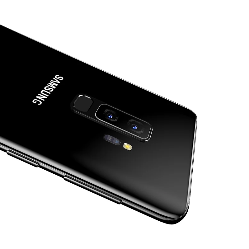 EXUNTON 2 шт. Камера Защитная пленка для samsung Galaxy S9 плюс S9Plus + мягкая задняя крышка