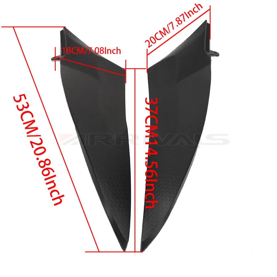 Боковые Крышки для бака, обтекатель для Yamaha YZF R6 2006 2007 YZF-R6 06 07 YZFR6, боковая крышка для бака