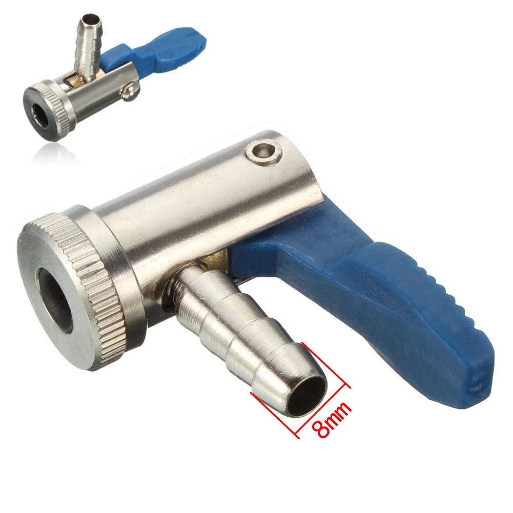 6mm/8mm Thumb-Lock Air Chuck For Motor Vehicles Tyre Inflating Clip-on Quick Connector Tool VS998 |