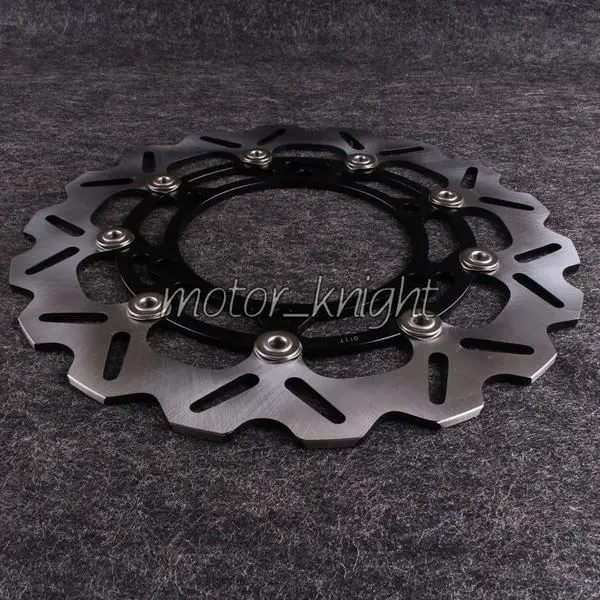 Передние дисковые тормозные роторы для Kawasaki Ninja 250 R 2008-2011 ZX250 08-11 Black | Автомобили и