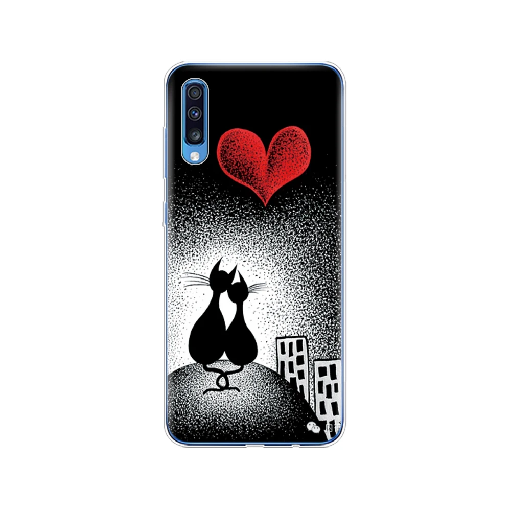 52268 Чехол для samsung A70 чехол Чехлы для мобильного телефона из мягкого силикона чехол для samsung Galaxy A70 Coque Капа 70 A705 A705F бампер - Цвет: 52268