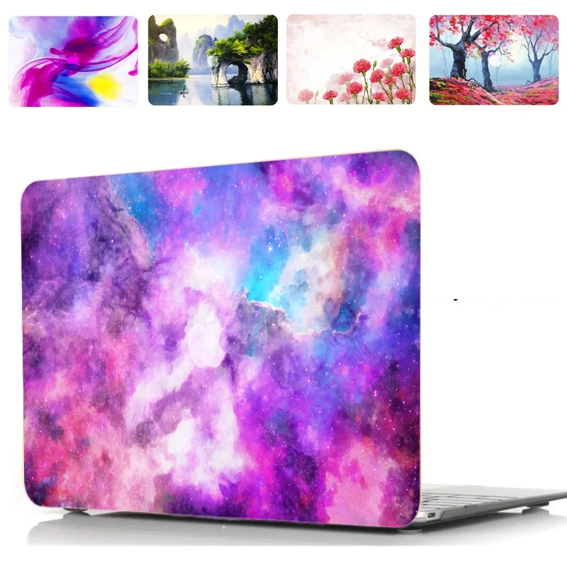 Жесткий Чехол для ноутбука + клавиатура MacBook 13Air New A1932 Air 11 12 13 Pro 15 Touch Bar