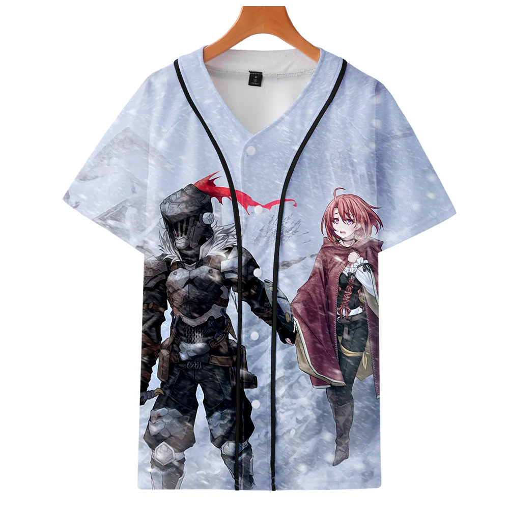 GOBLIN SLAYER модные бейсбольные рубашки с героями мультфильмов для косплея модная