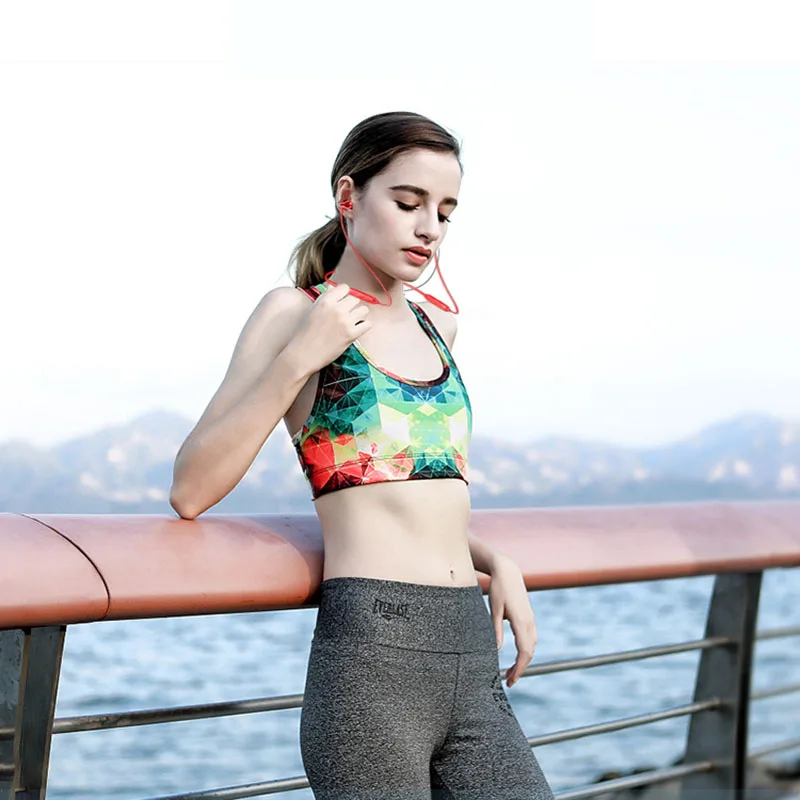 Спортивные Bluetooth Наушники Беспроводные с микрофоном стерео гарнитура регулятор