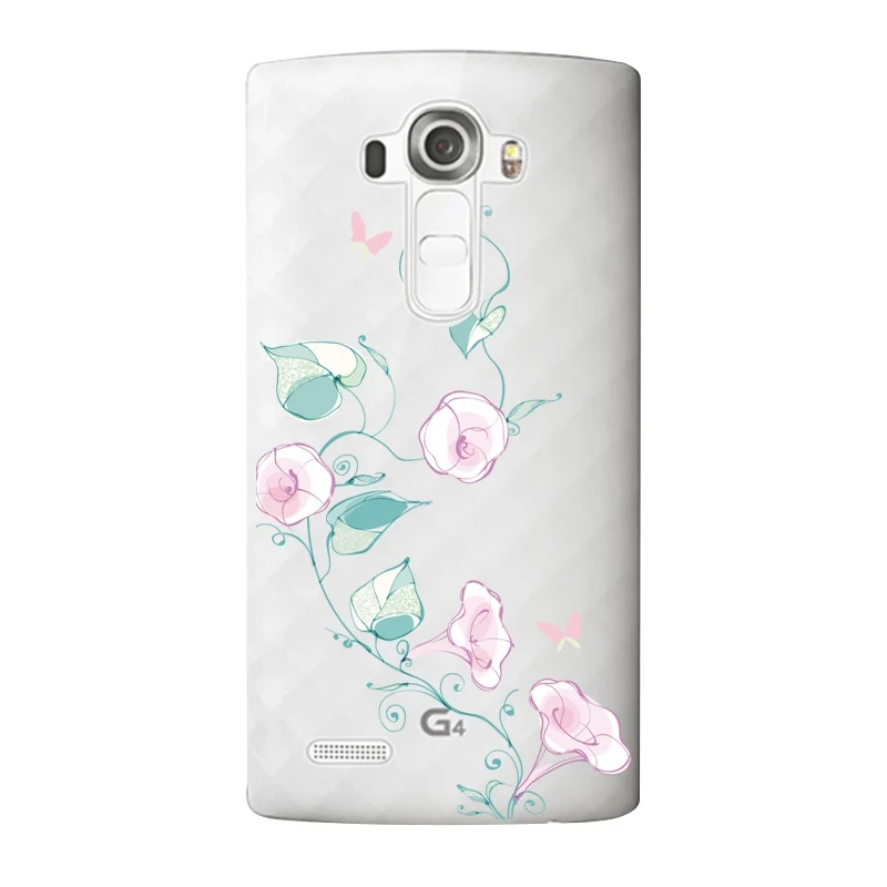 Мягкий прозрачный чехол для телефона из ТПУ с изображением животных LG G3 G4 G5 V10 K3 K4