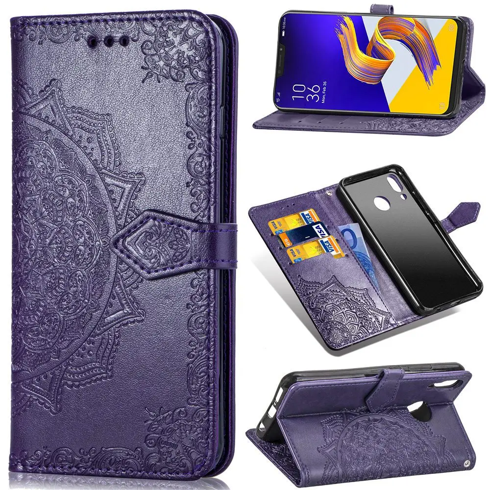 Бумажник Флип для Asus Zenfone 5 2018 ZE620KL X00QD чехол телефона PU кожаный ASUS ZE 620KL ТПУ