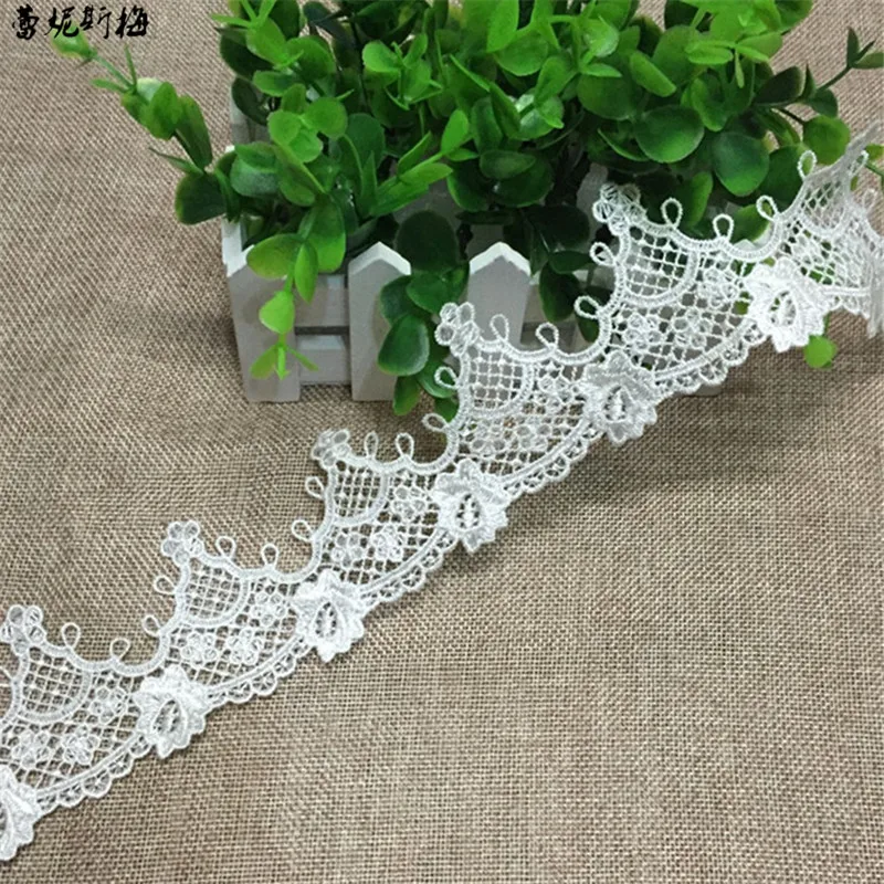 5 ярдов слоновой кости DIY аксессуары для одежды эксклюзивное высококачественное