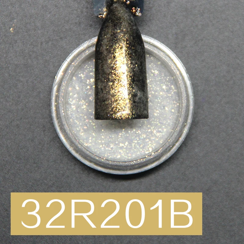 Docaty Новый 8 видов цветов Блестящий Порошок для ногтей натирания своими руками