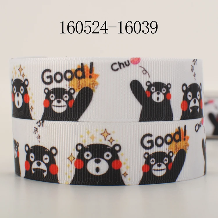10yards -different sizes - Japanese style ribbon Grosgrain Cartoon character pattern printed | Дом и сад