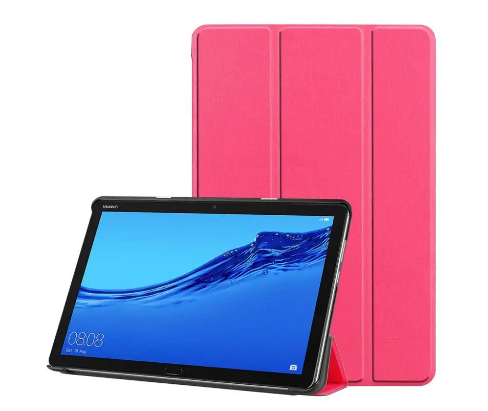 MediaPad T5 Планшетный чехол для huawei MediaPad T5 10,0 магнитной застежкой из искусственной кожи чехол для huawei Медиа Pad AGS2-W09 AGS2-L09 AGS2-L03 AGS2-W19 10,1" - Цвет: MediaPad T5
