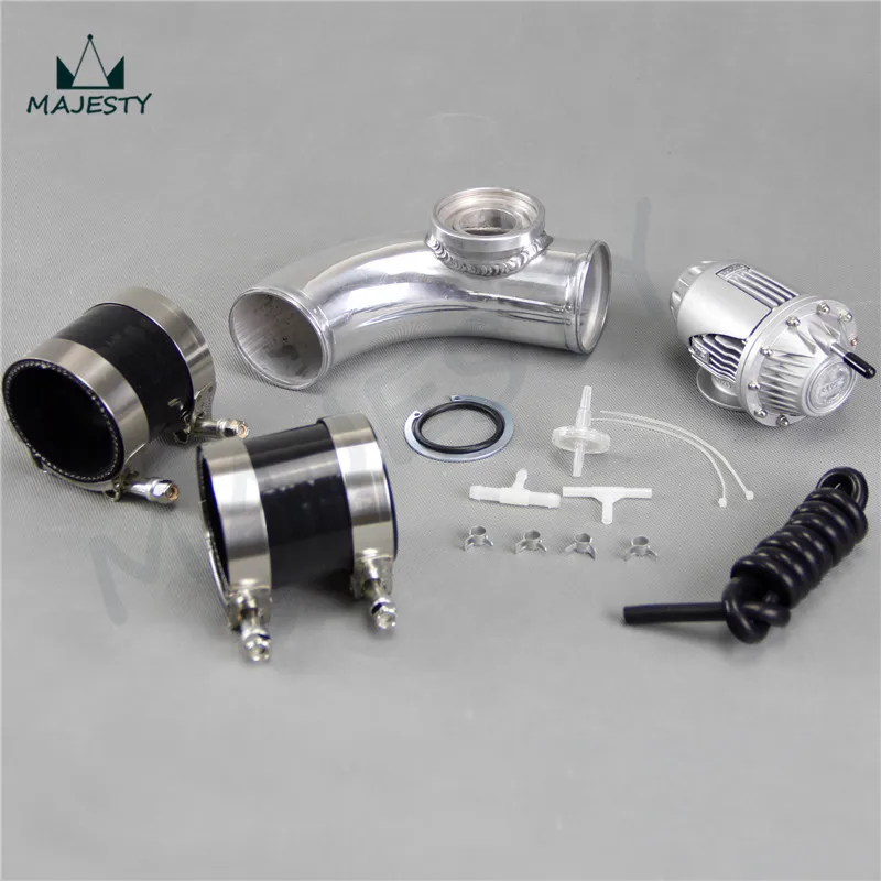 Набор силиконовых шлангов черный + SQV предохранительный клапан BOV IV 4 2 '཮ мм 90