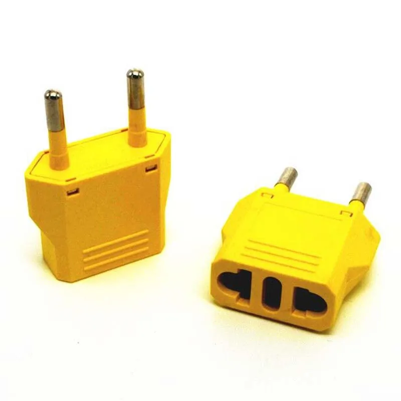 Универсальный адаптер для путешествий конвертер питания черного оранжевого