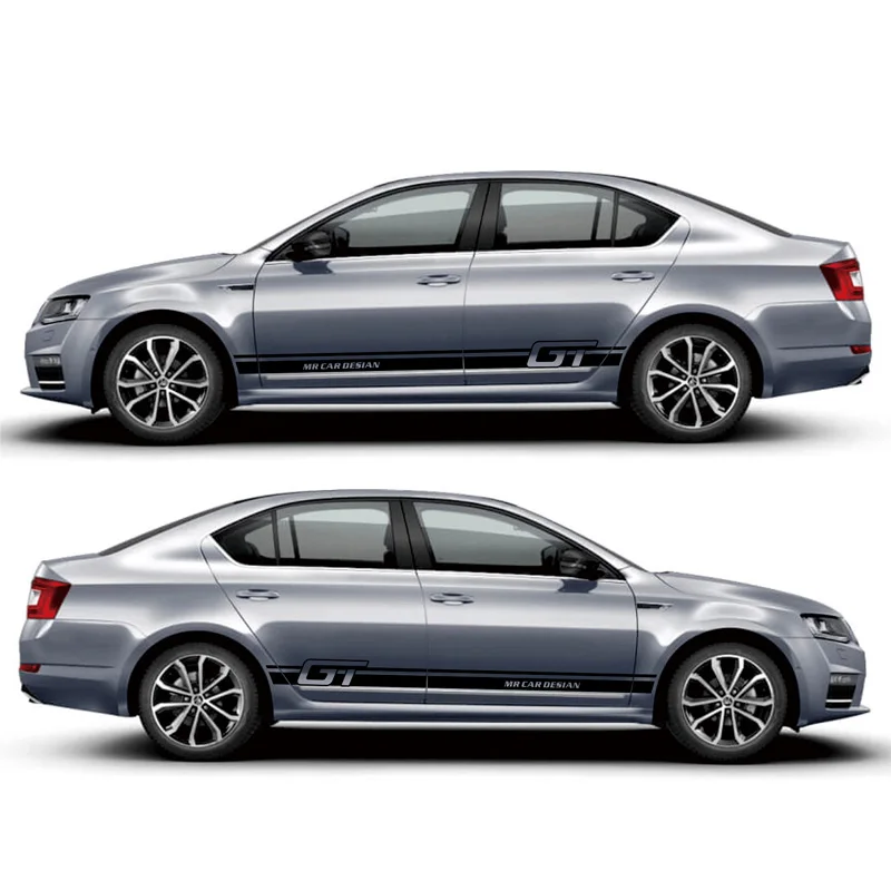 Автостайлинг TAIYAO Спортивная Автомобильная наклейка для Skoda Octavia Mark Levinson