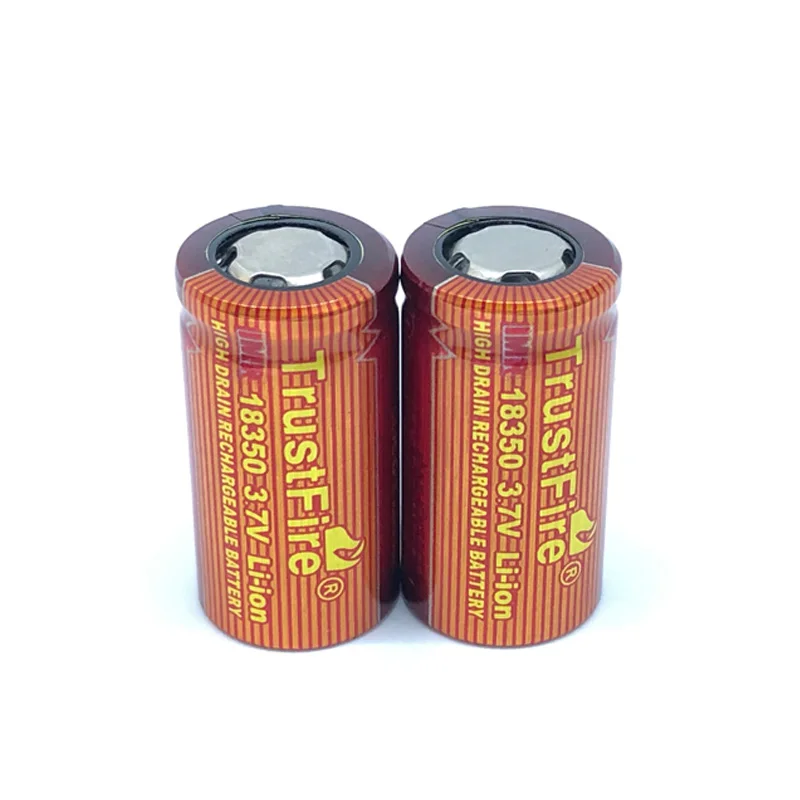 8 шт./лот TrustFire IMR 18350 700 мАч 3 7 в перезаряжаемая литиевая батарея с высоким потоком