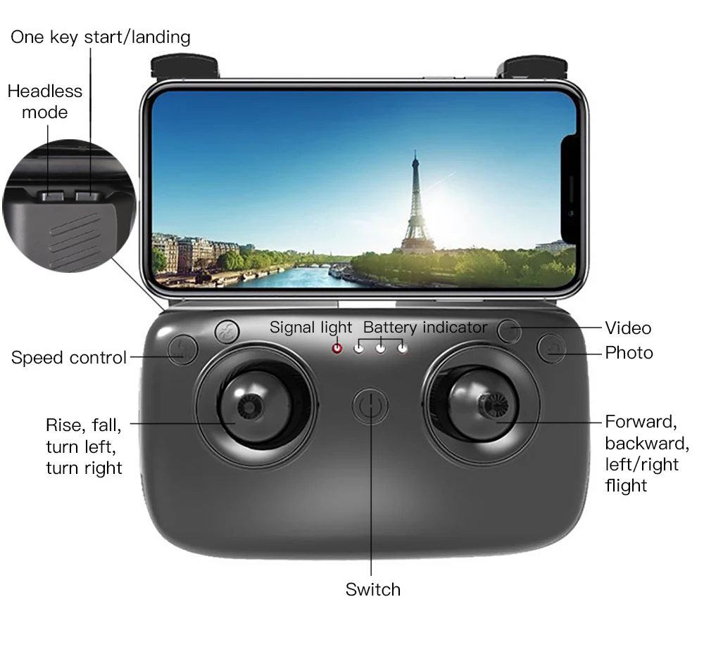SG900 Wifi Радиоуправляемый Дрон с 720P 4K HD Двойная камера gps слежение за мной Квадрокоптер FPV Профессиональный беспилотник долгий срок службы батареи игрушка для детей