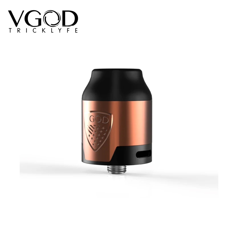 Оригинальный VGOD Elite RDA бак 24 мм распылитель двойной вертикальный пост дизайн