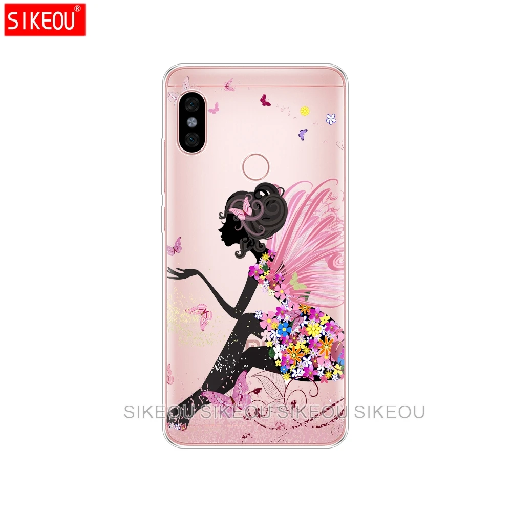 33819 Силиконовый чехол для телефона Xiaomi Redmi Note 6 Pro 6,26 '', мягкая задняя крышка из ТПУ для Xiaomi Redmi Note 6 Pro Note6 Pro 6Pro, чехол - Цвет: 33819