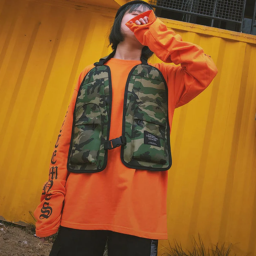 Модный жилет Инструменты держатель армейский нагрудный мешок Мульти Карманы